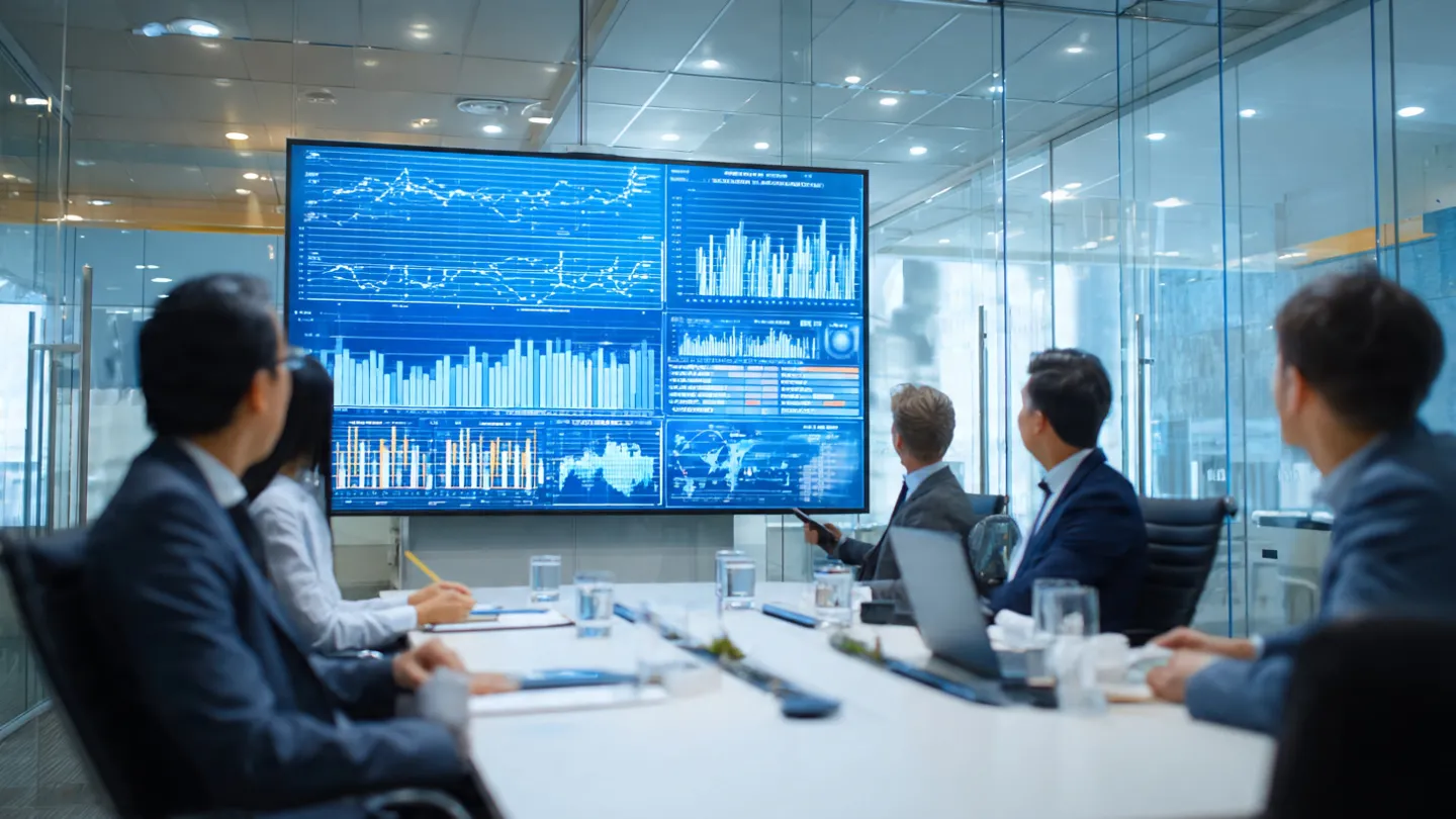 Worried team reviewing reports before they decide to outsource bookkeeping in Riyadh for accuracy